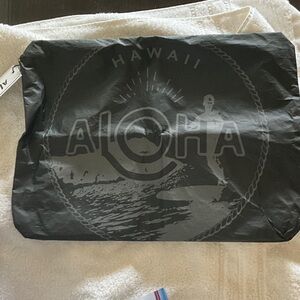 Black Aloha Hawaii Tote Bag